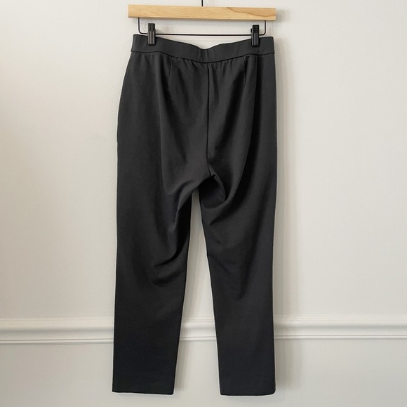 Eileen Fisher Straight Leg Trouser Pants Gray Size S Petite Capsule Basic Career - Picture 2 of 7